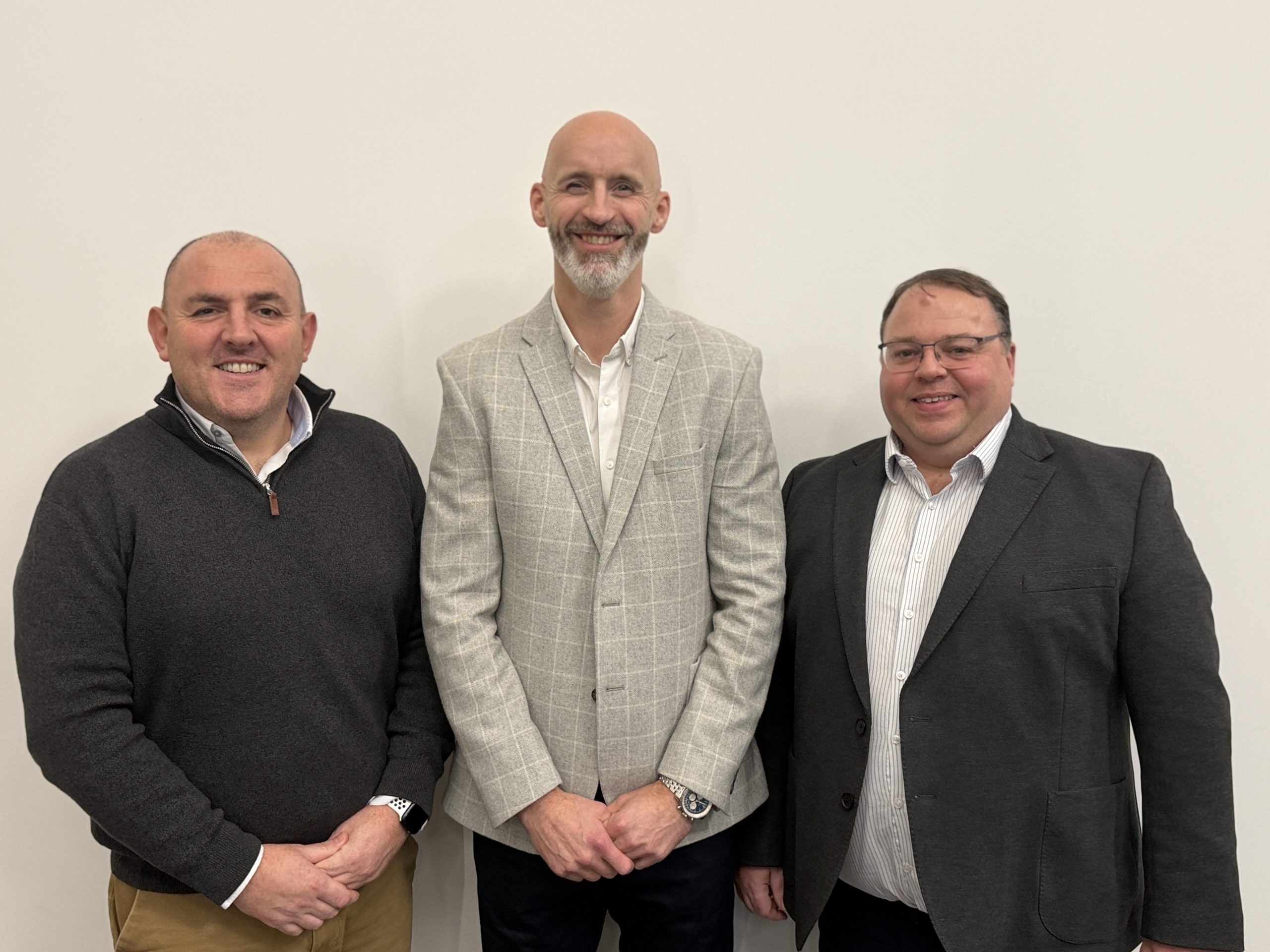 Andrew Mitchell Sales Account Manager Oil States Stuart Lawson Solutions Director Innovair and Alasdair Smith Managing Direc scaled